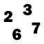 Major/minor intervals icon