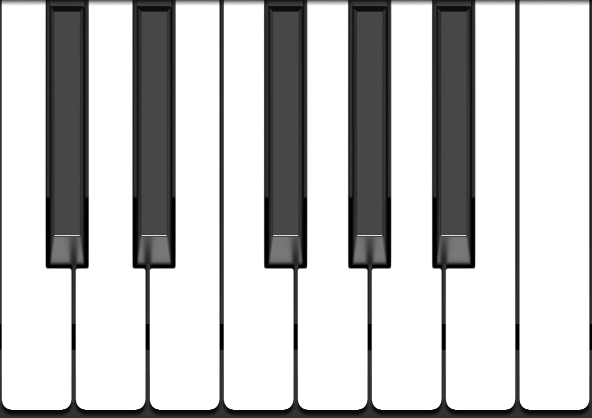 Piano Keys Up